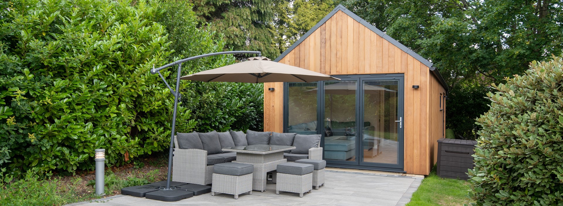 The Construction Phases of a Garden Room